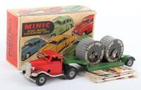 Boxed Triang Minic 73M Mechanical Horse & Cable Trailer