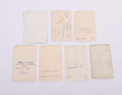 7 LUFTWAFFE PHOTO POSTCARDS - 5