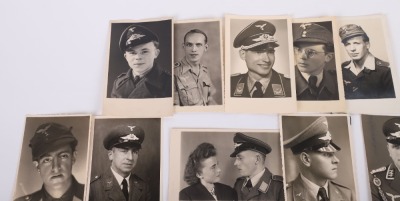 14 LUFTWAFFE PHOTO POSTCARDS & 2 PHOTOS - 2
