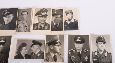 14 LUFTWAFFE PHOTO POSTCARDS & 2 PHOTOS - 3