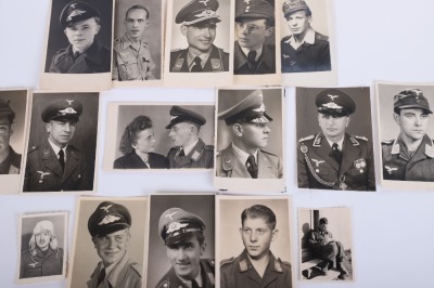 14 LUFTWAFFE PHOTO POSTCARDS & 2 PHOTOS - 4