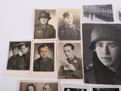 MIXED LOT OF 19 HEER & LUFTWAFFE OF PHOTO POST CARDS & PHOTOS - 2