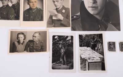 MIXED LOT OF 19 HEER & LUFTWAFFE OF PHOTO POST CARDS & PHOTOS - 3