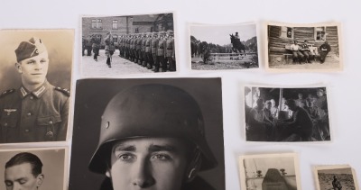 MIXED LOT OF 19 HEER & LUFTWAFFE OF PHOTO POST CARDS & PHOTOS - 5