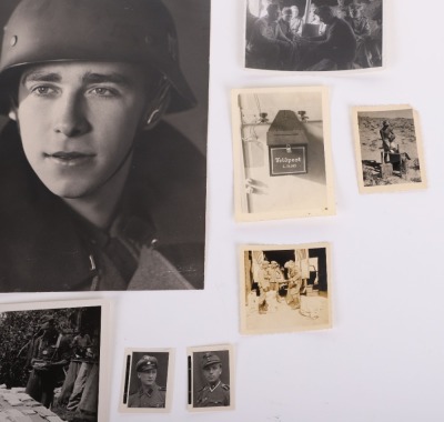 MIXED LOT OF 19 HEER & LUFTWAFFE OF PHOTO POST CARDS & PHOTOS - 6