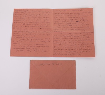 Lot of 7 WAFFEN-SS FIELD POST CARDS & A WAFFEN-SS POSTCARD - 15