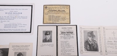 LOT OF 22 MISC. DEATH CARDS - 4