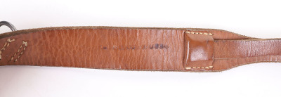 WEHRMACHT MESS KIT & COMBAT BLACK LEATHER &ldquo;Y&rdquo; STRAPS - 11