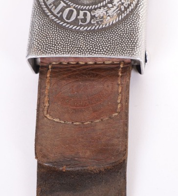 WW2 GERMAN HEER EM BUCKLE - 3
