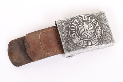 WW2 GERMAN HEER EM BUCKLE - 5