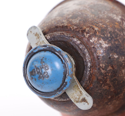 INERT WW2 GERMAN WEHRMACHT M-39 EGG GRENADE - 5