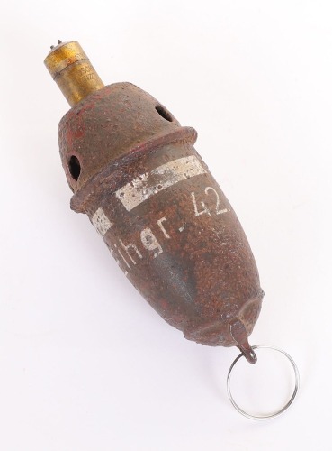 INERT WW2 GERMAN WEHRMACHT M-42 SMOKE GRENADE