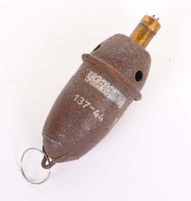 INERT WW2 GERMAN WEHRMACHT M-42 SMOKE GRENADE - 2