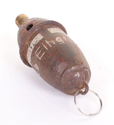 INERT WW2 GERMAN WEHRMACHT M-42 SMOKE GRENADE - 3