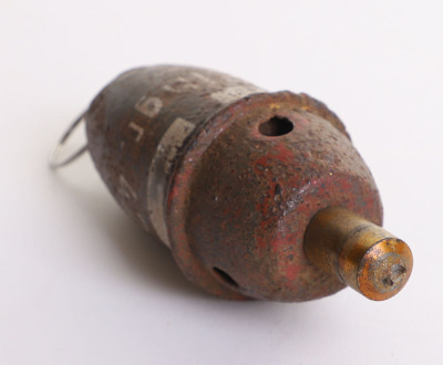 INERT WW2 GERMAN WEHRMACHT M-42 SMOKE GRENADE - 4