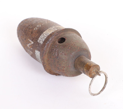 INERT WW2 GERMAN WEHRMACHT M-42 SMOKE GRENADE - 4
