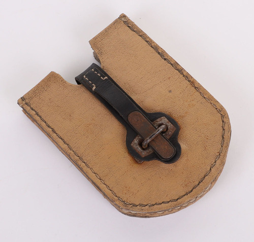 WW2 GERMAN WEHRMACHT ERSATZ TAN PIONEERS SHORT WIRE-CUTTER CARRIER