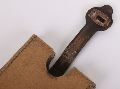 WW2 GERMAN WEHRMACHT ERSATZ TAN PIONEERS SHORT WIRE-CUTTER CARRIER - 3