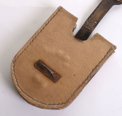 WW2 GERMAN WEHRMACHT ERSATZ TAN PIONEERS SHORT WIRE-CUTTER CARRIER - 4