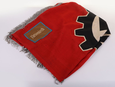 THIRD REICH D.A.F. (ARBEIT FRONT) DISTRICT BANNER / FLAG - 11