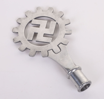 THIRD REICH D.A.F. (ARBEIT FRONT) POLE TOP - 2