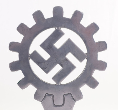 THIRD REICH D.A.F. (ARBEIT FRONT) POLE TOP - 4
