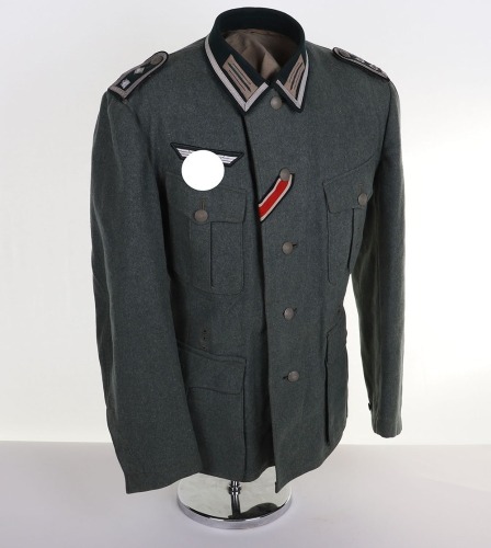 WW2 GERMAN HEER M-36 PIONEER NCO COMBAT TUNIC