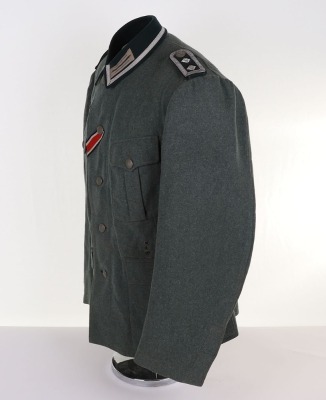 WW2 GERMAN HEER M-36 PIONEER NCO COMBAT TUNIC - 7