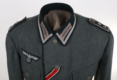 WW2 GERMAN HEER M-36 PIONEER NCO COMBAT TUNIC - 10