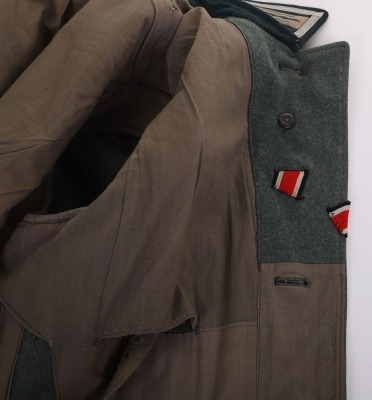 WW2 GERMAN HEER M-36 PIONEER NCO COMBAT TUNIC - 17