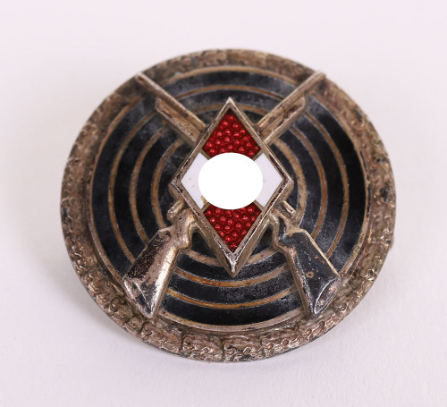 HITLER YOUTH HIGH GRADE MARKSMANSHIP PIN