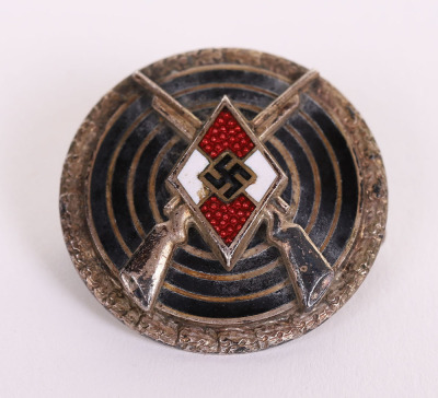 HITLER YOUTH HIGH GRADE MARKSMANSHIP PIN - 2