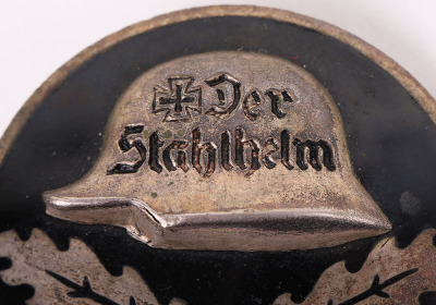 GERMAN DER STAHLHELM / 1924 MEMBERSHIP PIN - 2