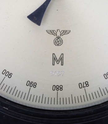 GERMAN WWII KRIEGSMARINE SHIPS / U-BOAT BAROMETER - 3