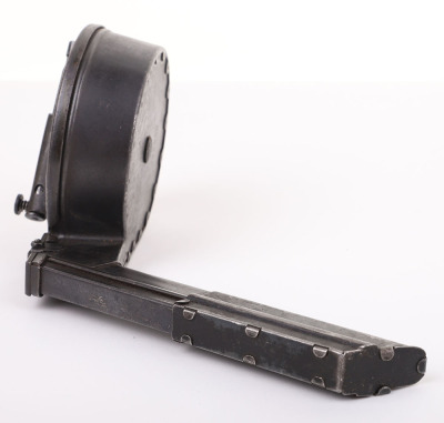 GERMAN WWI 32 ROUND 9MM SNAIL DRUM FOR ARTILLERY LUGER - 7