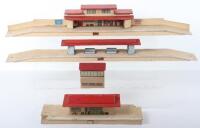 Hornby pre-war wooden 00 Guage buildings