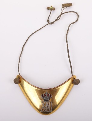 EUROPEAN OFFICERS GORGET - 2