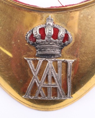EUROPEAN OFFICERS GORGET - 4