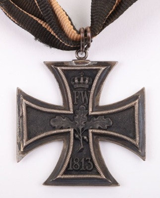 GERMAN 1870 IRON CROSS 2ND CLASS MODIFIED FOR KNIGHTS CROSS WEAR - 2