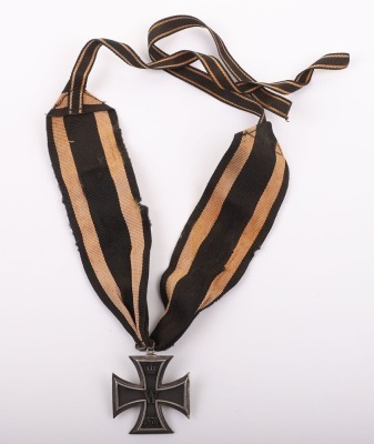 GERMAN 1870 IRON CROSS 2ND CLASS MODIFIED FOR KNIGHTS CROSS WEAR - 5