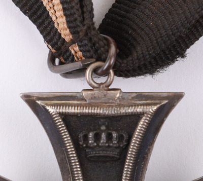 GERMAN 1870 IRON CROSS 2ND CLASS MODIFIED FOR KNIGHTS CROSS WEAR - 7