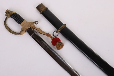 RARE RUSSIAN MODEL 1909 DRAGOON OFFICERS SWORD SHASQUA FOR PERIOD OF PROVISIONAL GOVERNMENT AFTER THE ABDICATION OF TSAR NICHOLAS II - 2