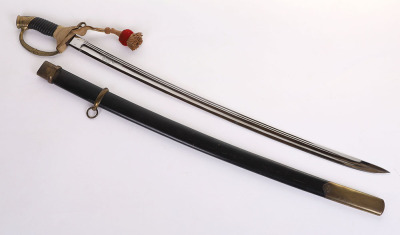 RARE RUSSIAN MODEL 1909 DRAGOON OFFICERS SWORD SHASQUA FOR PERIOD OF PROVISIONAL GOVERNMENT AFTER THE ABDICATION OF TSAR NICHOLAS II - 4