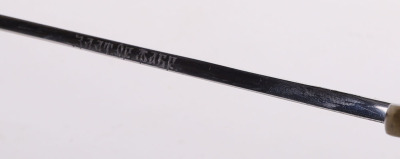 RARE RUSSIAN MODEL 1909 DRAGOON OFFICERS SWORD SHASQUA FOR PERIOD OF PROVISIONAL GOVERNMENT AFTER THE ABDICATION OF TSAR NICHOLAS II - 8