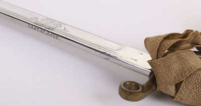 RARE RUSSIAN MODEL 1909 DRAGOON OFFICERS SWORD SHASQUA FOR PERIOD OF PROVISIONAL GOVERNMENT AFTER THE ABDICATION OF TSAR NICHOLAS II - 9
