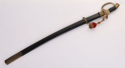 RARE RUSSIAN MODEL 1909 DRAGOON OFFICERS SWORD SHASQUA FOR PERIOD OF PROVISIONAL GOVERNMENT AFTER THE ABDICATION OF TSAR NICHOLAS II - 12
