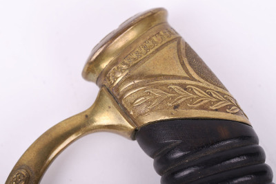 RARE RUSSIAN MODEL 1909 DRAGOON OFFICERS SWORD SHASQUA FOR PERIOD OF PROVISIONAL GOVERNMENT AFTER THE ABDICATION OF TSAR NICHOLAS II - 13