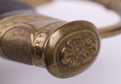 RARE RUSSIAN MODEL 1909 DRAGOON OFFICERS SWORD SHASQUA FOR PERIOD OF PROVISIONAL GOVERNMENT AFTER THE ABDICATION OF TSAR NICHOLAS II - 15