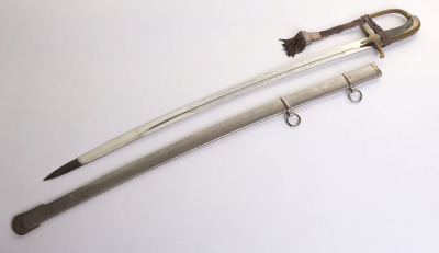 RARE POLISH M-1921 CAVALRY SWORD WITH ETCHED BLADE - 4