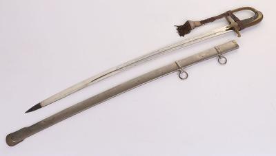 RARE POLISH M-1921 CAVALRY SWORD WITH ETCHED BLADE - 5